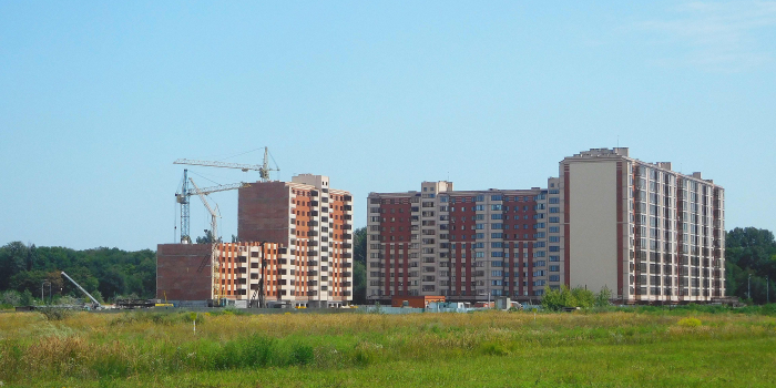 Строительство ЖК, июля 2018